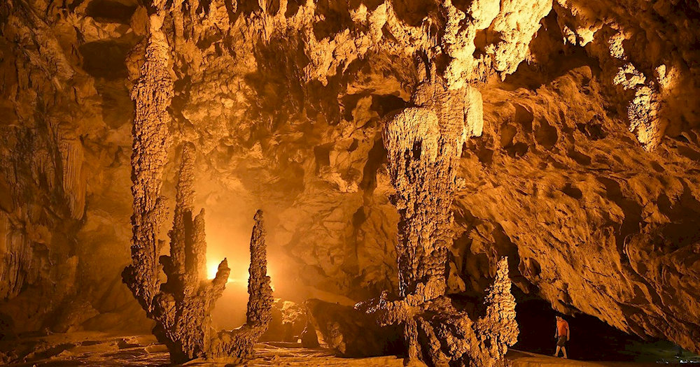 Nguom Ngao Cave was officially recognized as part of the global geopark network in 2018
